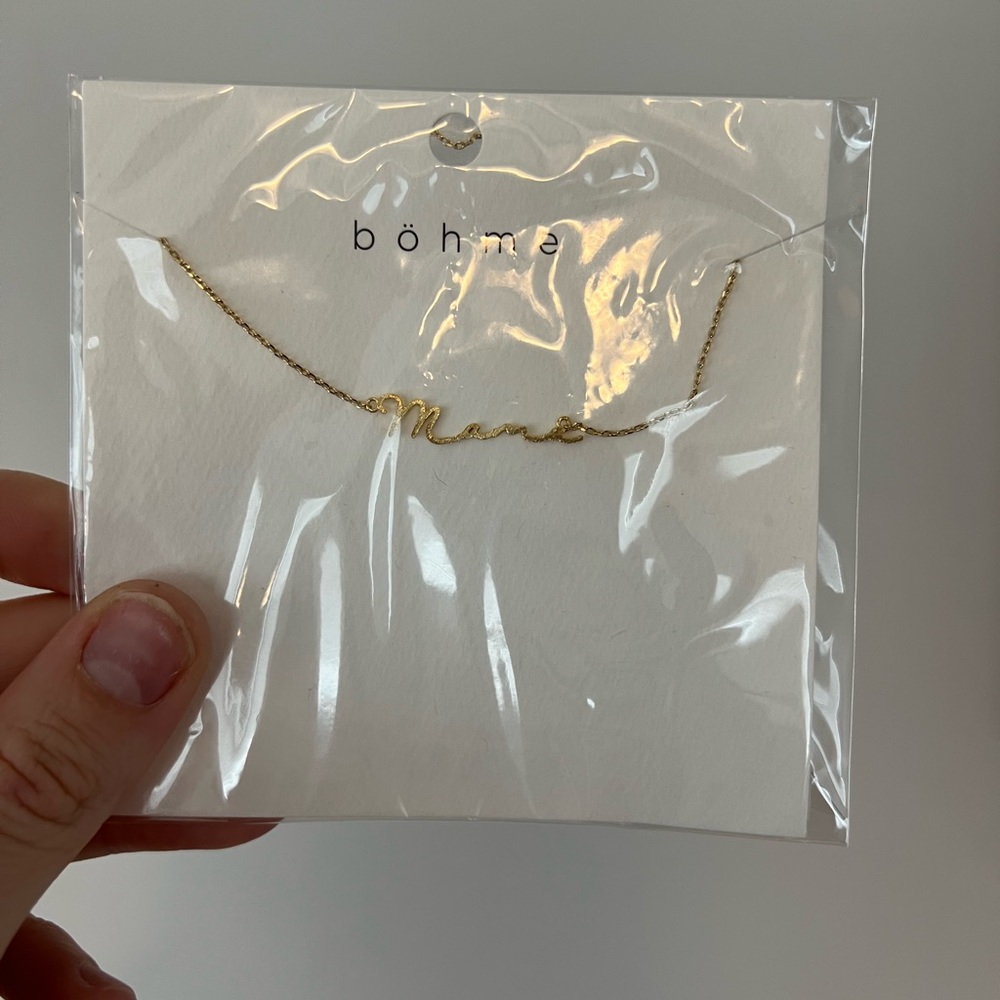 Mama necklaces. New from Bohme